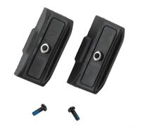 Volakebeing Lot de 2 porte-embouts magnétiques avec vis compatibles avec Dewalt 10,8 V 14,4 V 18 V Stockage d'embouts de tournevis N095778 pour perceuse sans fil et clé à molette Accessoires Noir