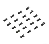 Volakebeing Lot de 20 vis à tête Torx M2 M2,5 M5 en carbure de tungstène pour outil de tour CNC, lames de rechange haute résistance de qualité industrielle (M2,5 x 6)