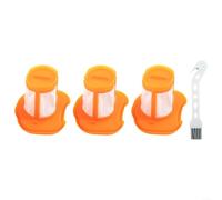 Volakebeing Lot de 3 filtres de rechange compatibles avec aspirateur Black Decker BHHV320B BHHV320J BHHV520BF, matériau haute résistance, filtration efficace de la poussière
