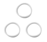 Volakebeing Lot de 3 nettoyeurs de piscine de rechange compatibles avec les modèles Polaris 280 360 380 Vac-Sweep, pneus en caoutchouc C-10 C10 pour aspirateur de piscine, diamètre extérieur de 18 cm