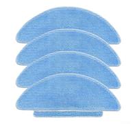 Volakebeing Lot de 4 serpillères de rechange pour MEDION X20 SW+ MD 11415 et X21 SW+ MD 11500, tampon de nettoyage en microfibre compatible avec brosse de sol Medion