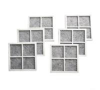 Volakebeing Lot de 6 filtres à air de rechange pour réfrigérateur LT120F, ADQ73214402-04, ADQ73334008, et Kenmore 469918, compatible avec les modèles LG Activated Carbon et