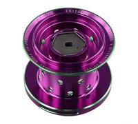 Volakebeing LS12000 Moulinet de pêche pour Daiwa compatible avec les séries 8000 10000 12000 KCN3 8000 10000 14000 Series Argent Violet 0,35 à 0,55 mm