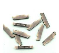 Volakebeing MGGN200-JM LF6018 Lot de 10 inserts de coupe en carbure de tungstène 2,0 mm Outils de fraisage pour le travail des métaux CNC et les applications industrielles