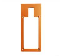 Volakebeing Modèle de prise électrique en alliage d'aluminium de type 86 - Guide de coupe - Outil d'installation de prise murale - Modèle de prise de courant - Coupe-trou pour électricien (B)