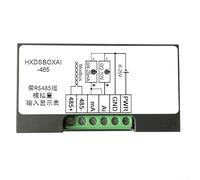 Volakebeing Moniteur d'affichage numérique professionnel 0-10 V 4-20 mA Panneau d'entrée analogique avec interface RS485 pour mesure de contrôle de processus