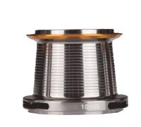 Volakebeing Moulinet de pêche Daiwa compatible avec les séries 8000 10000 12000 KCN3 8000 10000 14000 Series en métal argenté violet ligne 0,35-0,55 mm (KCN3-10000)
