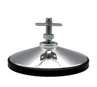 Volakebeing Niveleurs de pieds de table en métal de 15,2 cm pour table de billard, table de babyfoot, table de hockey, hauteur réglable pour protéger le sol - Accessoire de rechange