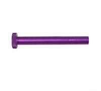Volakebeing Outil de retrait d'amortisseur de fourche de vélo en alliage d'aluminium pour FOX 32 34 36 38 40 Amortisseur côté ressort violet M8 M10 57 mm 117 mm (C 117 mm x M8)