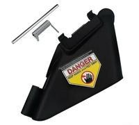 Volakebeing Pièces de tondeuse à gazon, déflecteur de tonte pour TB110 TB130 TB230 TB260 TB350, pièce de rechange 731-07131 avec broche et ressort, fixation de tondeuse