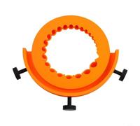 Volakebeing Pour affûteuse de forets de 2 à 13 mm, accessoire de meulage pour perceuse électrique compatible avec meuleuse d'angle de 125 mm, outil en plastique durable pour bricolage et atelier (B)