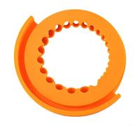 Volakebeing Pour affûteuse de forets de 2 à 13 mm, accessoire de meulage pour perceuse électrique compatible avec meuleuse d'angle de 125 mm, outil en plastique durable pour bricolage et atelier (A)