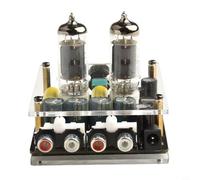 Volakebeing Pour préampli à tube HiFi, préamplificateur de valve pour amplification audio avec tubes 6A2/6J1/6J3, prend en charge l'entrée d'alimentation CC 12-16 V, fréquence de réponse de 5 Hz à 500