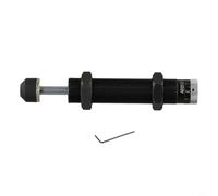 Volakebeing Ressort de cylindre d'amortisseur de pression d'huile hydraulique réglable AC0806 AC2020 AC1008 Tige de piston en acier au carbone Équipement d'automatisation industrielle Noir (AD2525)