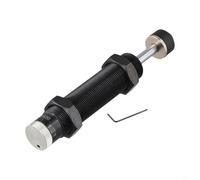 Volakebeing Ressort de cylindre d'amortisseur de pression d'huile hydraulique réglable AC0806 AC2020 AC1008 Tige de piston en acier au carbone Équipement d'automatisation industrielle Noir (AD2530)