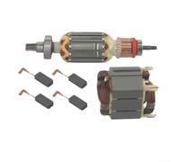Volakebeing Rotor Stator Lot de 6 brosses de charbon pour outils électriques Makita HR4001C HR4010C HR4011C 513633-7 625758-6 CB350