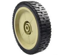 Volakebeing Roues d'entraînement avant et arrière compatibles avec tondeuses à gazon HRJ216, HRJ215, HRJ196, roues de rechange avec cache-moyeu pour l'entretien de la cour (arrière A)