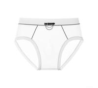 Volakebeing Slip Homme en Soie Glacée Seamless U Convexe Taille L-3XL | Tissu soie glacée 95% polyamide, 5% élasthanne, toucher doux comme une seconde peau