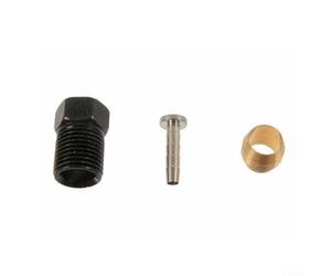 Volakebeing SM-BH90 Insert olive et écrou de connexion compatible avec XTR pour SLX Zee Saint Bike Systèmes de freinage Tubing Vis Oil Needle pour freins à disque hydrauliques de vélo