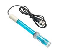Volakebeing Sonde électrode de laboratoire PH-201 Détecteur de pH avec connecteur BNC pour aquarium, aquarium et laboratoire, plage de 0,00 à 14,00 pH, câble de 75 cm, bleu