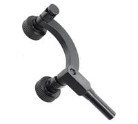 Volakebeing Support de clignotant 8 mm en acier noir finition noire pour outil de centrage de l'arbre ou emplacement du trou compatible avec les tiges de mesure de machines-outils