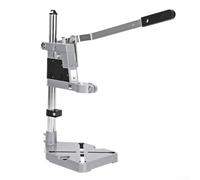 Volakebeing Support de perceuse électrique en alliage d'aluminium avec colonne réglable en hauteur de 400 mm et base stable, fixation de perçage de précision pour collier de 38 à 43 mm