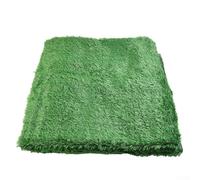 Volakebeing Tapis de gazon synthétique vert pour jardin, aire de jeux, balcon, zones pour animaux domestiques, aménagement paysager et décoration d'aquarium, PP PE Mater
