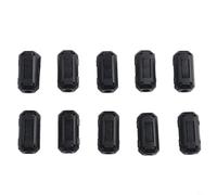Volakebeing TDK Lot de 10 anneaux de filtre anti-bruit en ferrite à clipser pour câbles audio vidéo USB Noir 5 mm