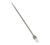 Volakebeing Thermowell en acier inoxydable avec raccord fileté 1/2 pour NPT pour la protection du capteur de température dans les applications industrielles, plusieurs longueurs disponibles (350 mm)
