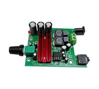 Volakebeing TPA3116D2 Amplificateur de puissance numérique pour caisson de basses 100 W Amplificateur de module audio NE5532 Préampli 8-25 V DC Alimentation pour systèmes audio