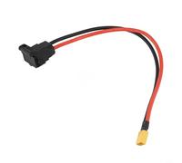Volakebeing XT60 Câble de connexion femelle vers mâle - Adaptateur de chargeur de batterie pour véhicule électrique - Connecteur de charge EV pour câble de batterie au lithium, voiture électrique