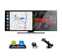 Volam Écran CarPlay 10,25 Pouces,Compatible avec Netflix/Youtube,CarPlay et Android Auto,carplay Voiture, écran Tactile 1920 x 720 Pixels, caméra de recul,Wi-FI/Bluetooth 2.4G et 5G