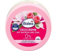 Balea Deo Creme 50 ml, Crème Déodorante, Déodorant Efficace, 48h, Sans Sels d' Aluminum, Parfum Framboise et Magnolia