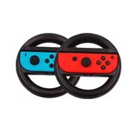 Volant à double joystick pour Nintendo Switch, format compact pour jouer en mode portable, volant de course pour Mario Kart 8 Deluxe avec système
