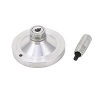 Volant à manivelle en alliage d'aluminium, échelle 0-1 mm, diamètre 80 mm avec tige, comptage intelligent, mouvement plus fluide, accessoire de mini