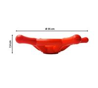 Kangui Volant Bateau Rouge pour Enfants pour Structures de Jeux