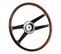 Volant bois d'acajou 395 mm SSP pour Porsche 911 type F (1965-1973)