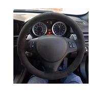 Volant Caches Voiture pour M3 E90 E91 E92 E93 E87 E81 E82 E88 X1 E84 Housse Volant Voiture Couvre-Volant Tressé Noir Protection(Style11)