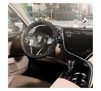 Volant Caches Voiture pour Protecteur Volant Voiture en Strass Convient pour Les Housses 14,5 À 15 Pouces Protection(Rouge)