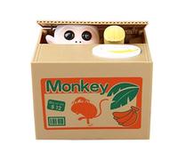 Volant Coin Box Panda - Tirelire - Panda Bear - Anglais - Grand Cadeau pour Tout Enfant (Monkey Box)