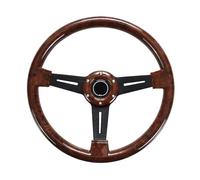 volant complet Compatible Avec Nardi 14 Pouces, Ensemble De Volants De Course À Grain De Bois 350mm ND-Retro Deep Corn Drifting Sport Universel