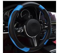 Volant Couvre Volant pour Audi Q7 5 Seats 2016-2023, Couverture Volant Voiture Souple Durable Housse Volants Voiture Accessoires Protecteurs,Blue