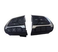 Volant Cruise Boutons Commutateur de volant de voiture bouton de régulateur de vitesse commutateur de commande vocale Bluetooth 60955161 60955162/adapté for Jeep Renegade Compass(Set)