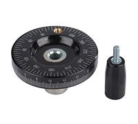 Volant de 63mm, volant rond en bakélite massif, idéal pour remplacer le disque cassé destiné aux fraiseuses, tours et rectifieuses