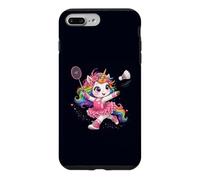 Volant de Badminton Licorne Arc-en-Ciel Kawaii Filles Coque pour iPhone 7 Plus/8 Plus