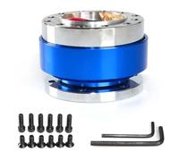 Volant de course Kit D'adaptateur Universel Pour Moyeu De Volant À Démontage Rapide(BLEU)