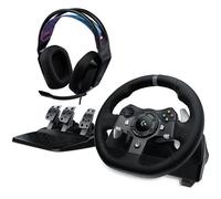 Logitech Volant et pédalier G920 - filaire - PC, Xbox One, Xbox Series S, Xbox Series X - Noir