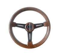 Volant De Course ND20S-0718100 14 Pouces 350mm Bois/Bois Massif Couleur Volant Sport Universel