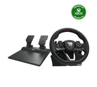 Volant de course - HORI - Overdrive - Pédales incluses - Compatible PC et Xbox - Noir