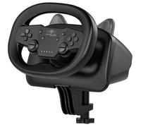 Spirit Of Gamer - Race Wheel Pro Air, Volant Sans Fil Bluetooth pour Switch, PC, PS4, ANDROID et IOS, Angle de braquage de 270°, 5 Niveaux de Vibration Réglables, Anti Deadzone, Kit Fixation, Noir